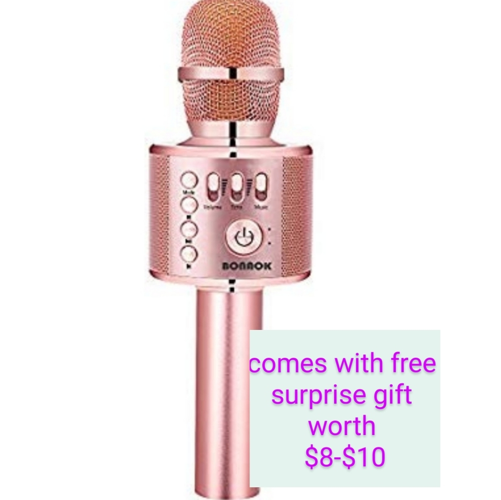 BOGO 😊Gently used Wireless Karaoke Microphone